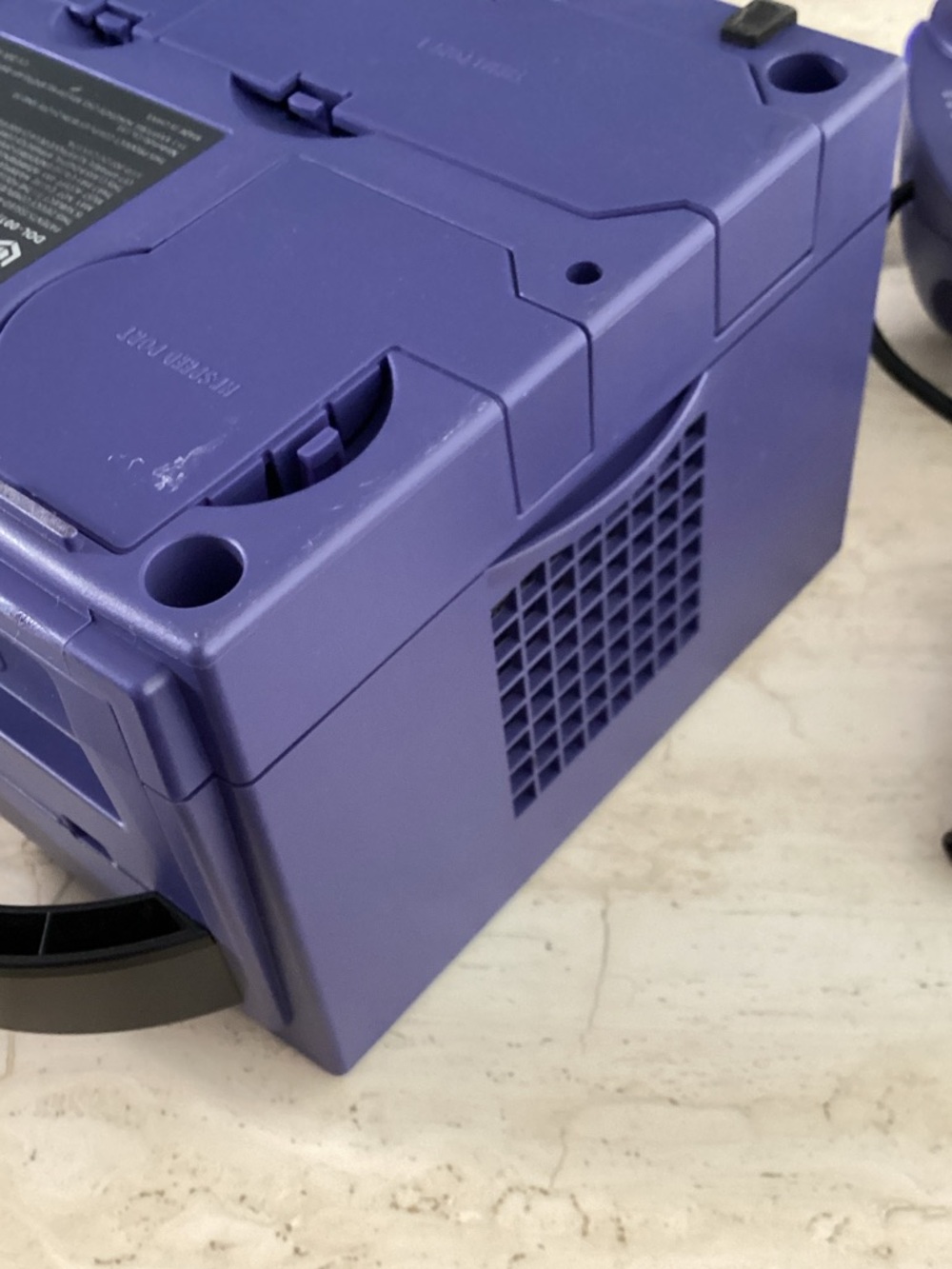 Nintendo GameCube Console and Controller Indigo OEM Working - Picture 15 of 16